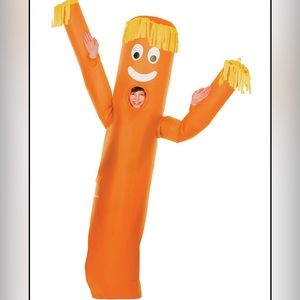 Kids, wavy arm guy, inflatable costume